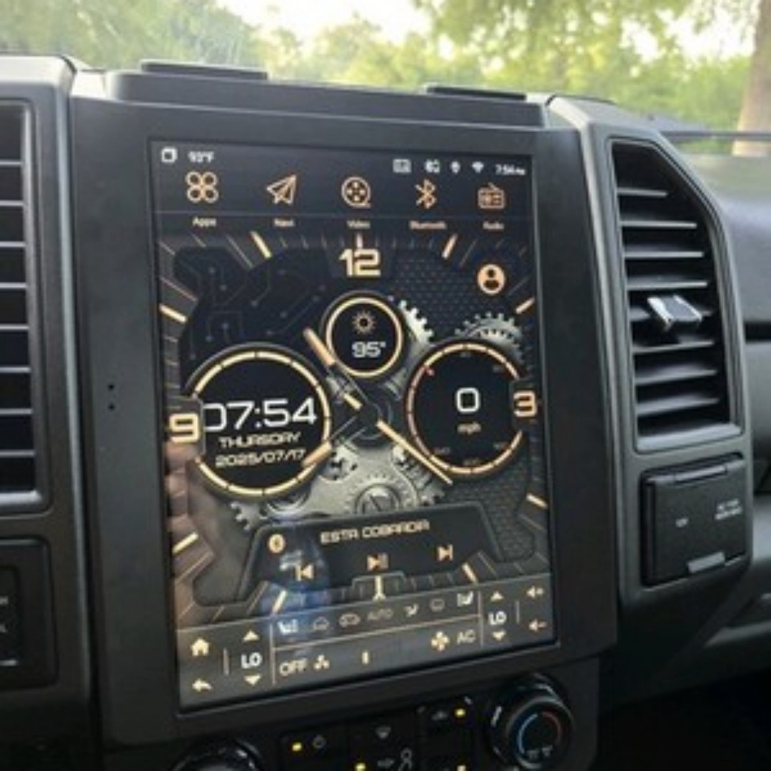 8-Core for Ford F150 2015-2021 Android 13 Car Radio 12.1'' Tesla Style 4+64GB