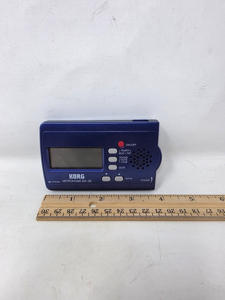 Korg Solo Metronome MA-30 Multi-Function Compact Metronome Blue