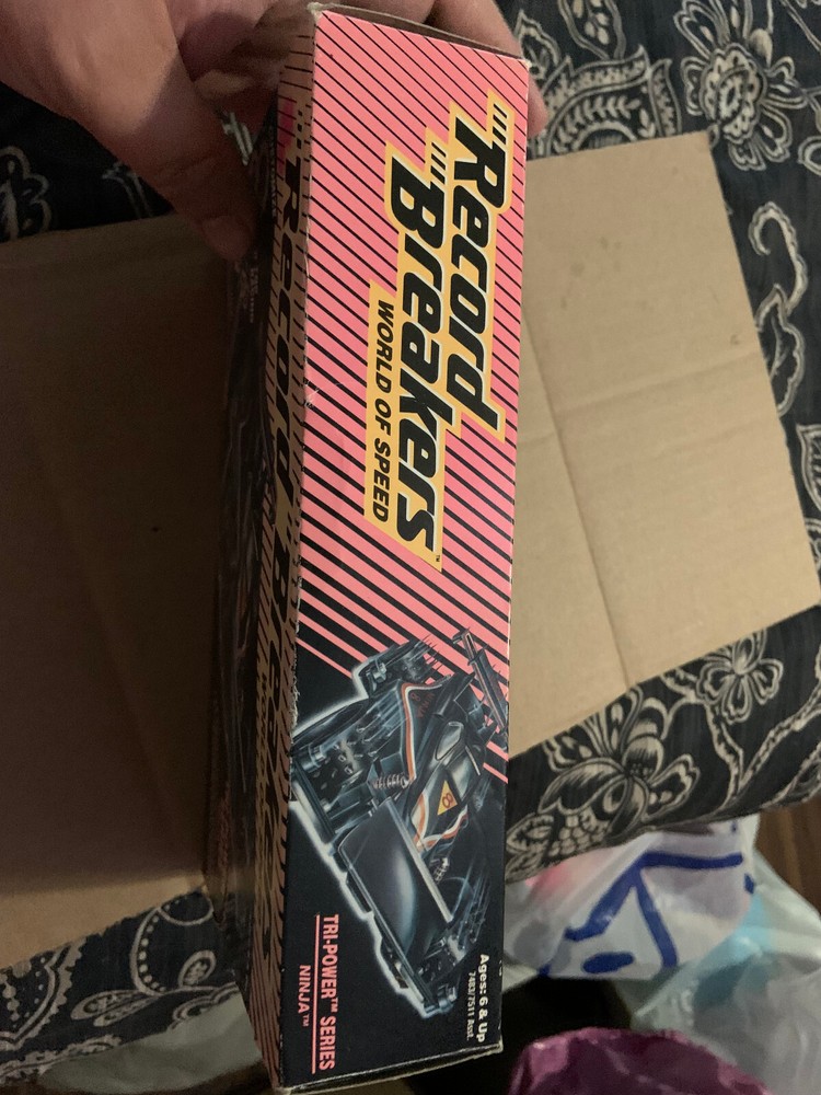 Vintage Record Breakers- Tri-Power Series- Ninja- w/ Box working