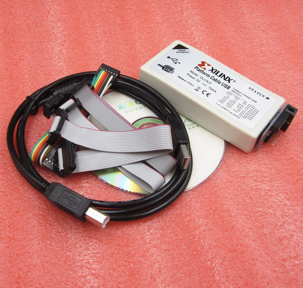 Xilinx Platform USB Download Cable Jtag Programmer FPGA CPLD C-Mod XC2C64A M102