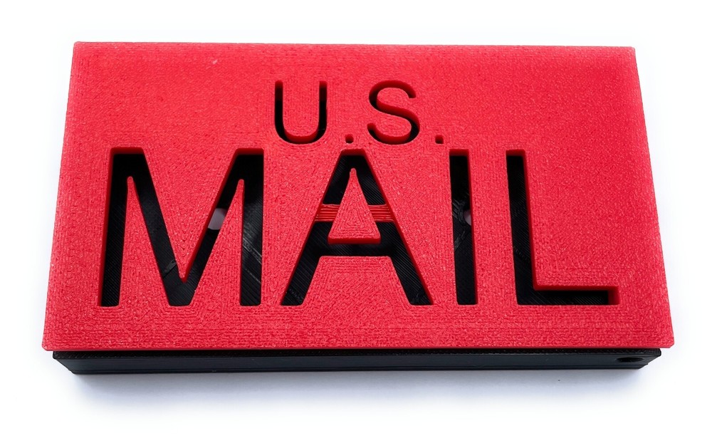 US Mailbox Red Flag Solution Universal Front Mount Mail Replacement Outgoing