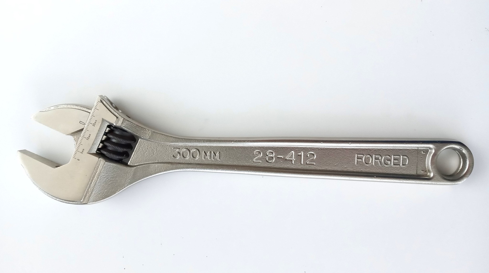 Armstrong 28-412 12" Satin Chrome Finish Adjustable Wrench USA