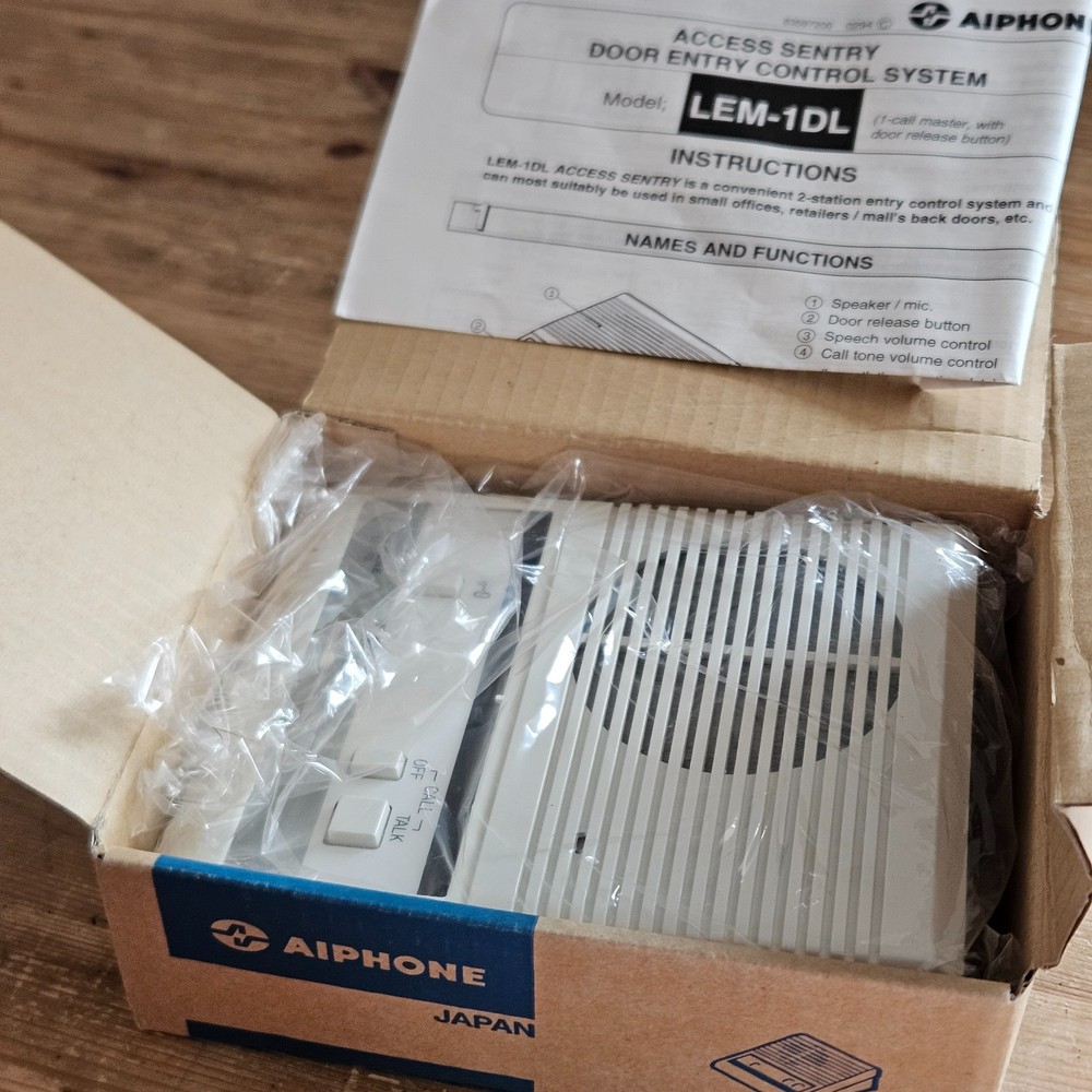 Aiphone LEM-1DL 1-Call Master Station with Door Release Intercom