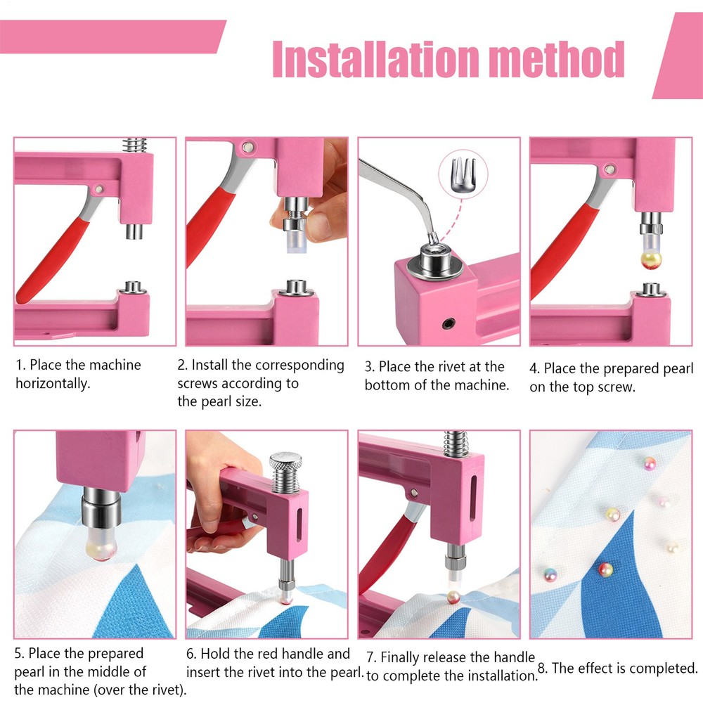 Rhinestone Setting Machine Pearl Rhinestone Machine Making Applicator