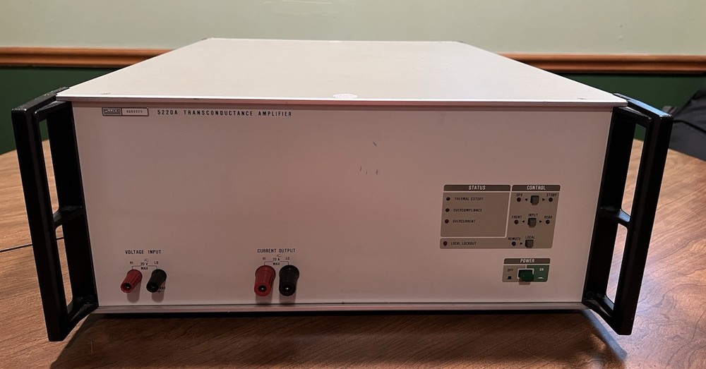 Fluke 5220A Transconductance Amplifier Calibrator