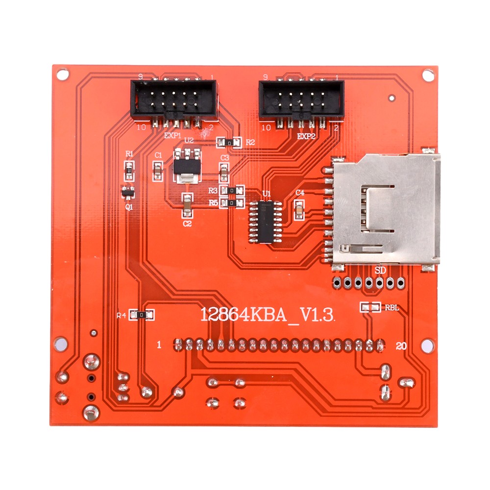 12864 LCD Display Controller Adapter SD Reader 3D Printer RAMPS1.4 RepRap Mendel