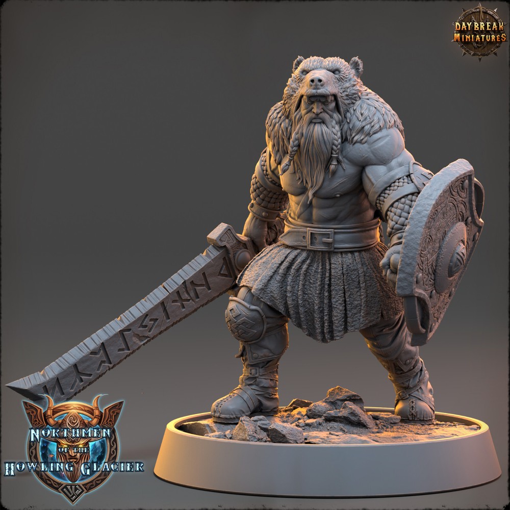 Northern Warrior Magnar | DayBreak Miniatures |