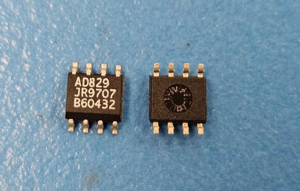 (100PCS) AD829JR Operational Amplifier, 1 Func, BIPolar, SOIC8