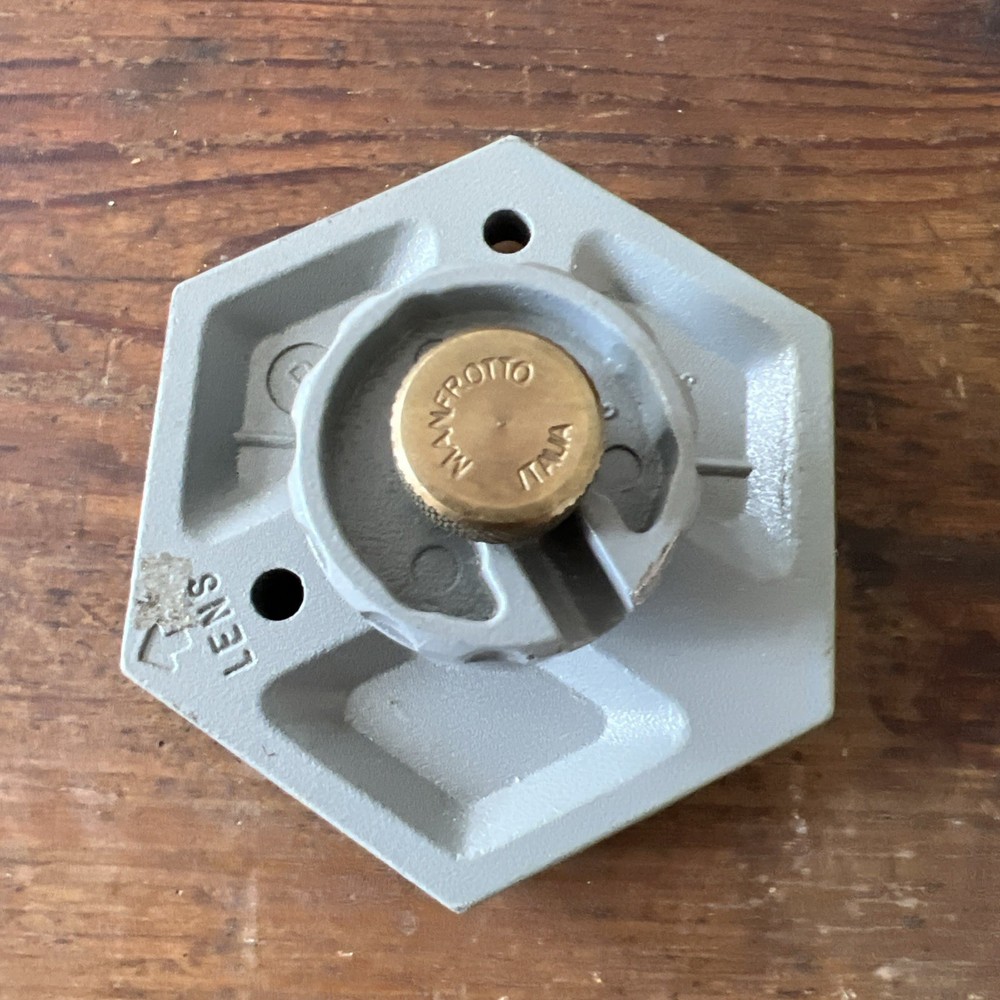 Manfrotto Hexagonal Tripod Head Quick Release Plates 1/4 3/8