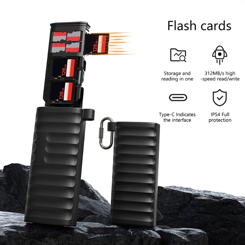 USB C Card Reader SDXC Memory Card Reader Memory Card Adapter Transfer