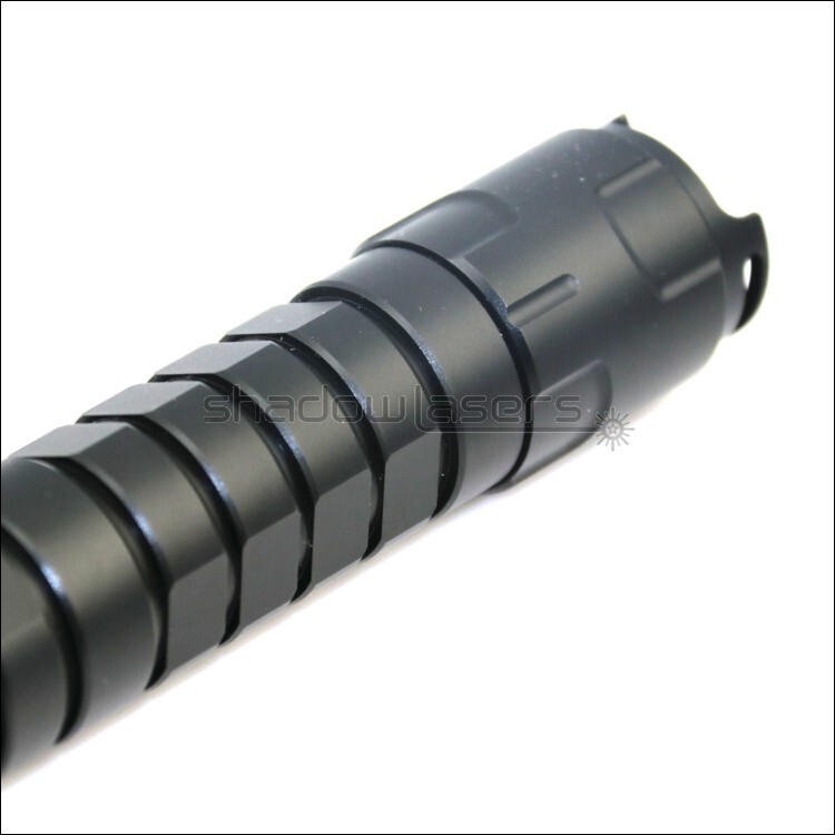 BX7-M 450nm Adjustable Focus Blue Laser Pointer Visible Laser Beam