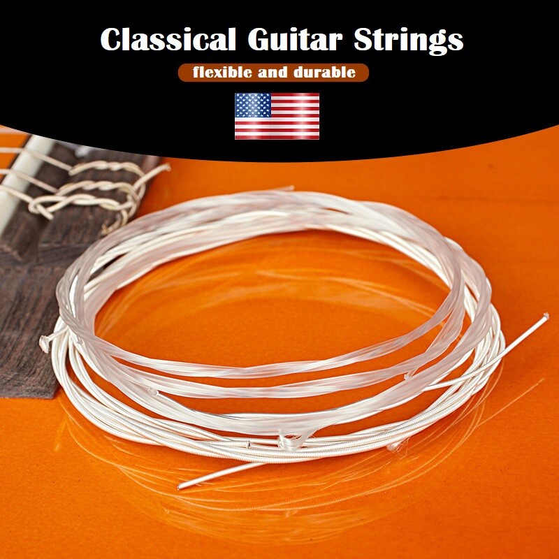 6Pcs Replacement Nylon String For Classical Acoustic Guitar Music Tool String US