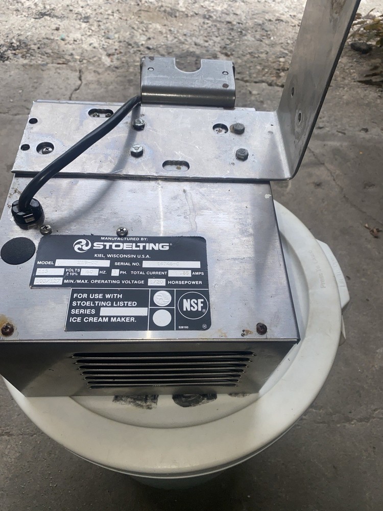 Stoelting Remote Ice Cream Machine Pump