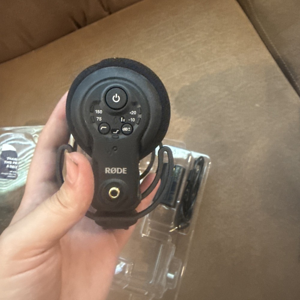 RODE VideoMic Pro+ Plus On-Camera Shotgun Microphone with box