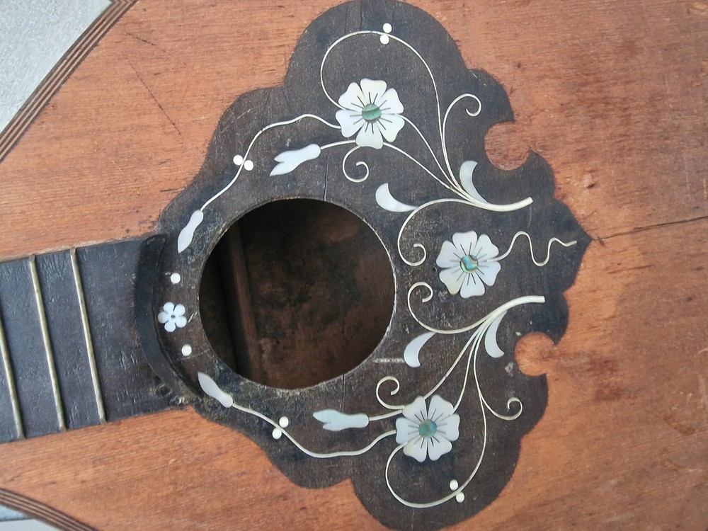 Antique Decorated Mandolin