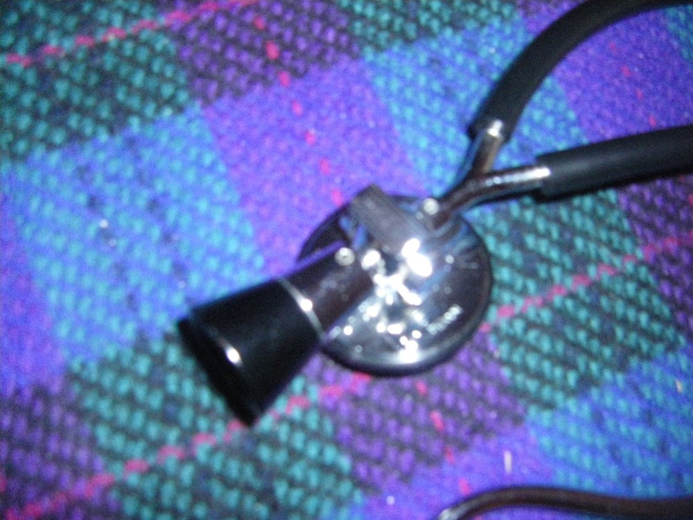 Stethoscope Single Head Black(MIJ)