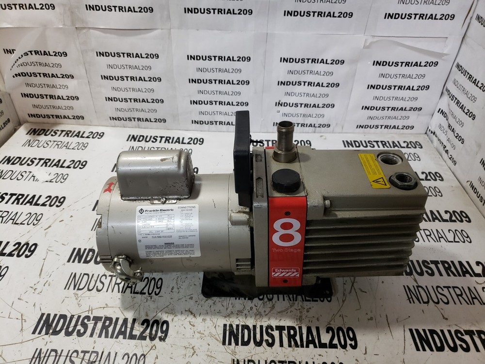 EDWARDS E2M8 HIGH VACUUM PUMP USED