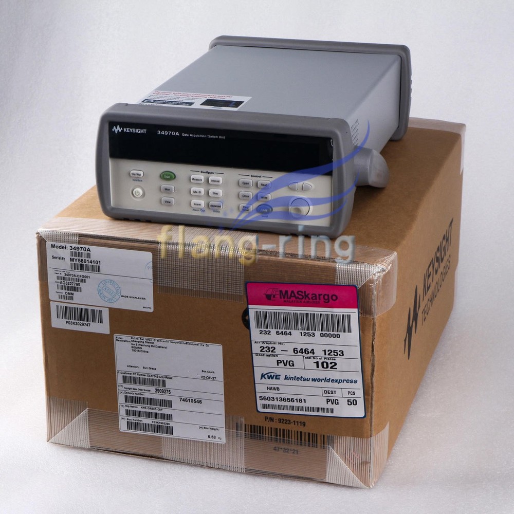 ONE NEW keysight 34970A data acquisition switch 34970A