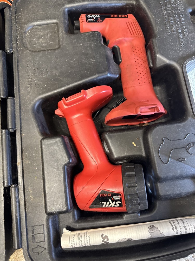 Skil 12 Volt Air Gun And Flashlight