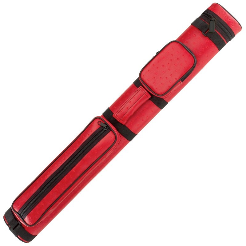 Pro Series Hard Case 2x2 Pool Cue Case Red PR22VRD