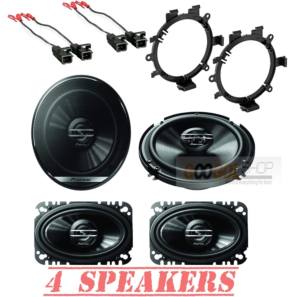 Pioneer 6.5" & 4x6" Truck coaxial Speakers Kit for 2003-2006 SIERRA & SILVERADO