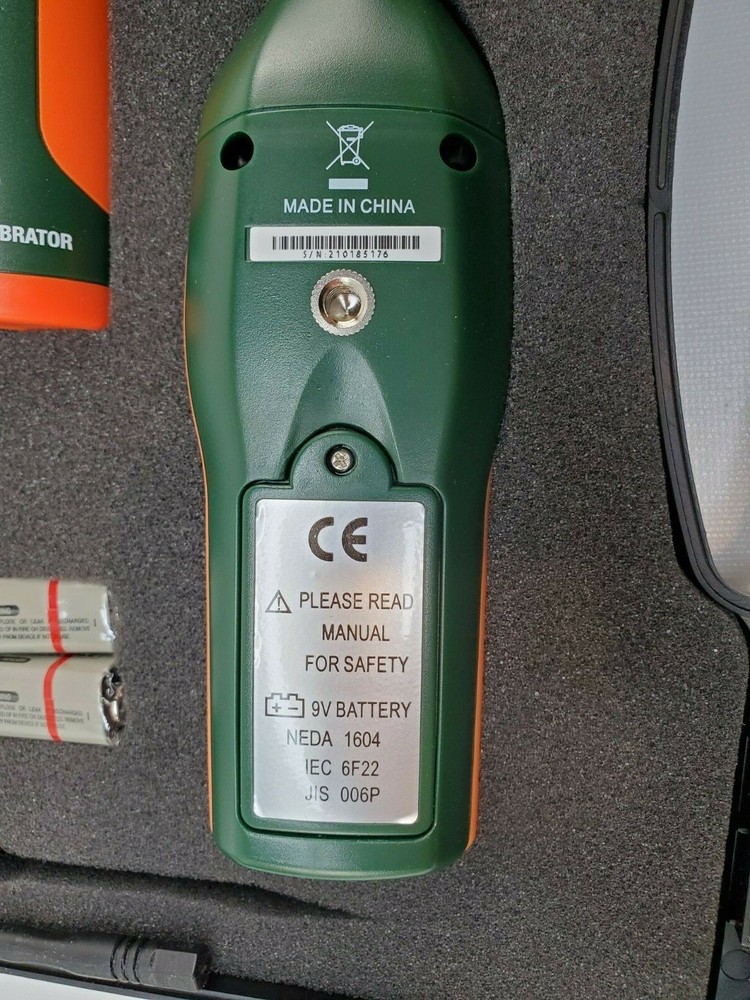 Extech 407732-Kit Low/High Range Sound Level Meter Kit - New