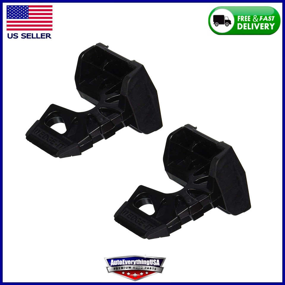 Wedge-It - The Ultimate Door Stop - Black - TWO PACK