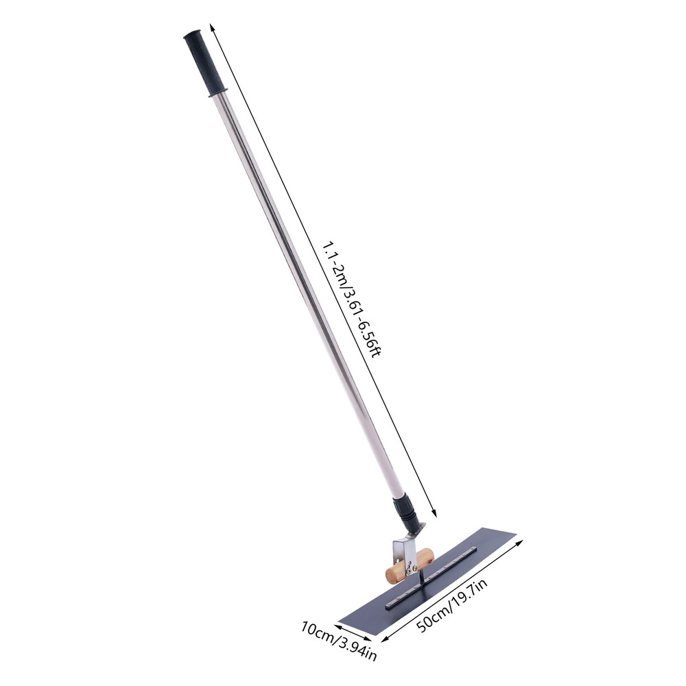 Bull Float Kit Concrete Trowel with Long Handle Cement Surface Smoothing Tool