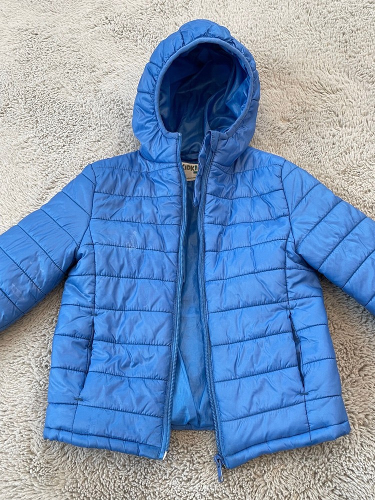 Kidkind Boys Blue Jacket, Size 3-4 Years