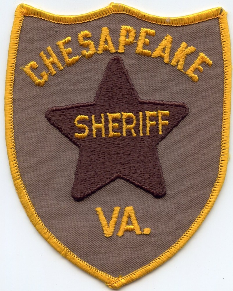CHESAPEAKE VIRGINIA SHERIFF POLICE PATCH