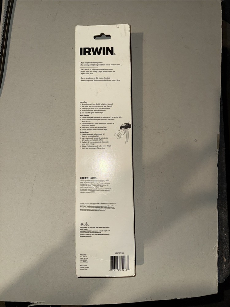 Irwin Nylon Strap Wrench