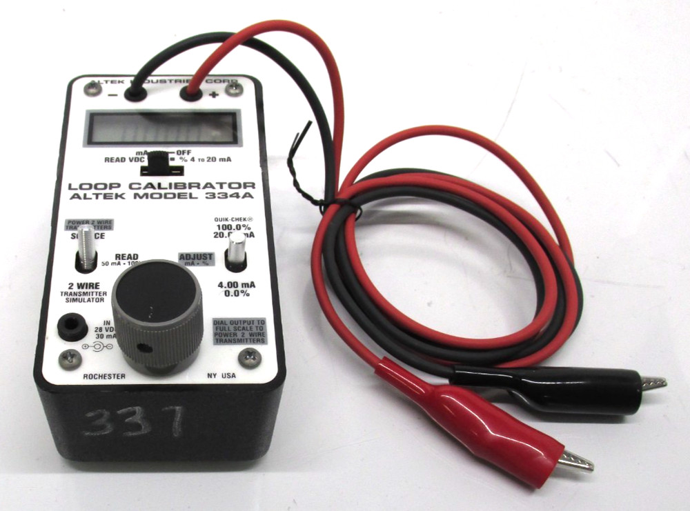 Altek 334A Loop Calibrator RDEQ.
