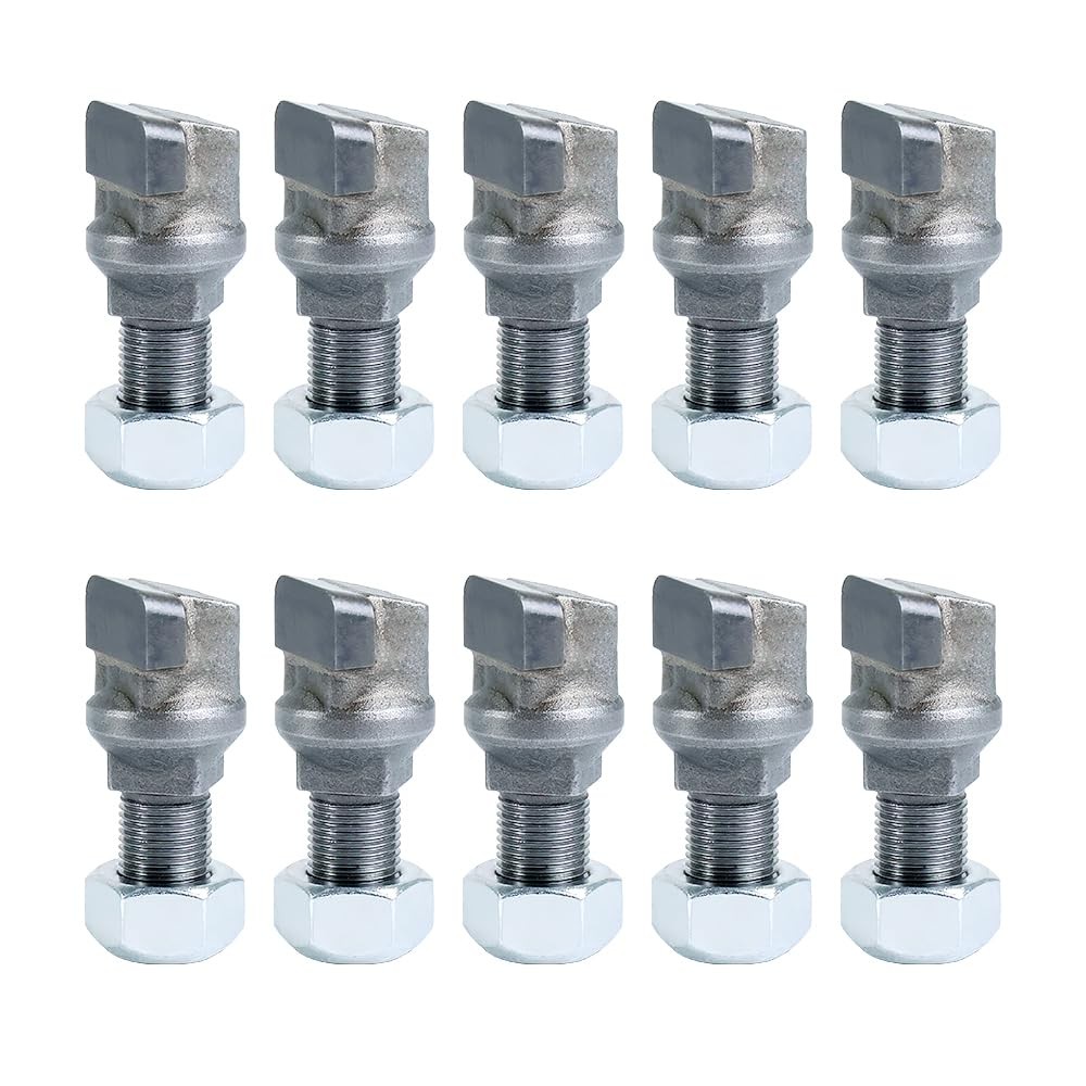 10PCS # 0450131 SP5014 Stump Grinder Teeth Offset Teeth W/Nut Replace  US STOCK