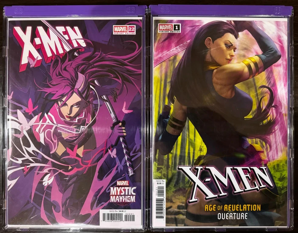 2 Pack Comic Capsule PURPLE Modern Age Comic Book Holder