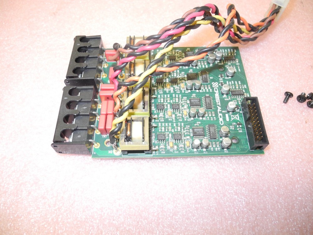 CREST AUDIO 32101521 AMPLIFIER POWER MODULE & HARNESS