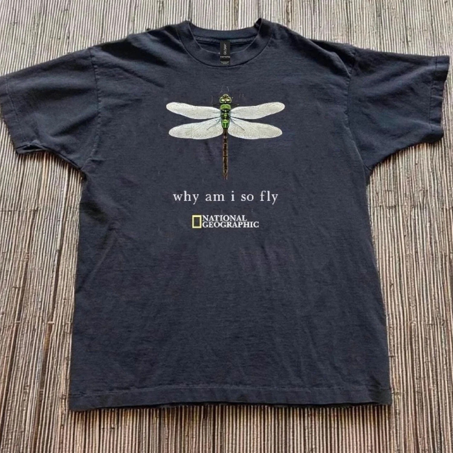 National Geographic why am i so fly dragonfly Unisex T-Shirt