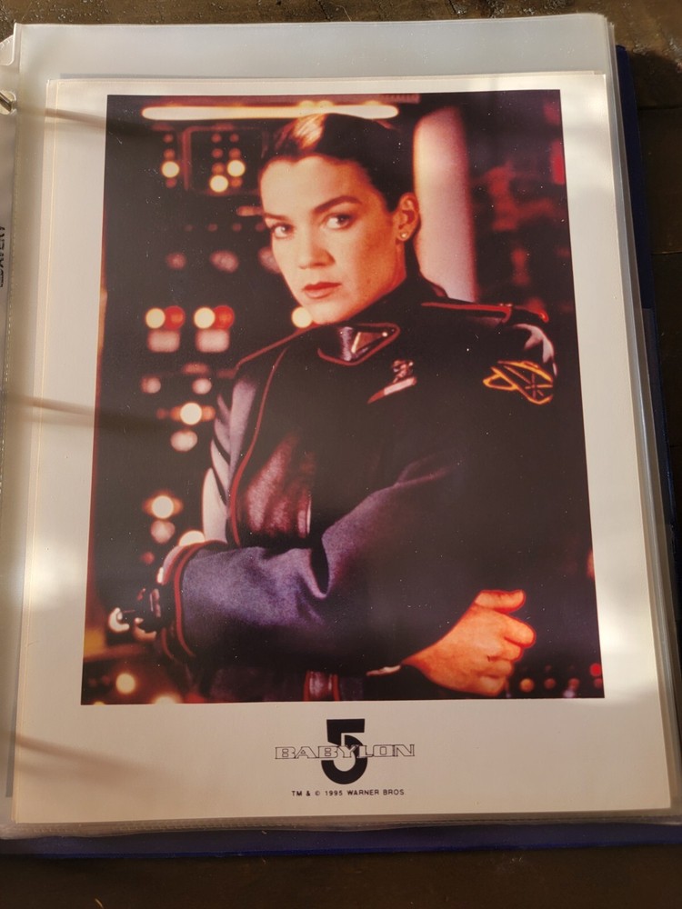 12 Different 8x10 Babylon 5 Characters photos