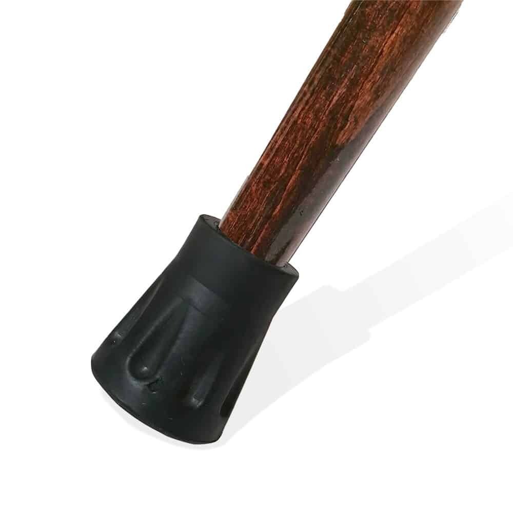 WOODEN TWO-TONE CRUTCH STICK