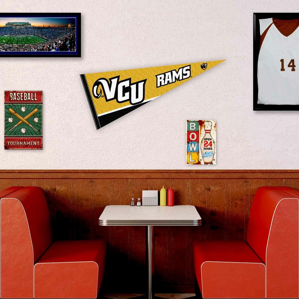 VCU 12x30 Felt Pennant
