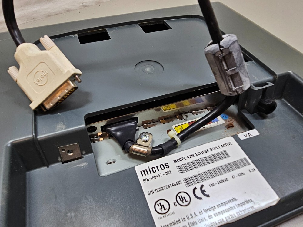 Micros Eclipse Display 400497-002 POS Terminal Touchscreen - Warranty, No PSU