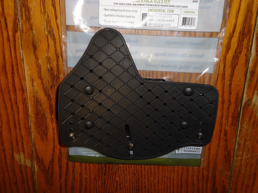 FOBUS LASERTUCK PISTOL HOLSTER FOR WITH LASER