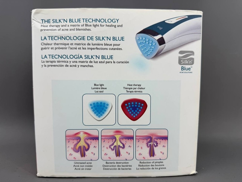 Silk’n Blue Acne Solutions, Acne Light Therapy Device