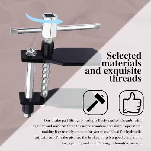 Brake Caliper Compression Tool, Caliper Piston Compressor Tool, Heavy Duty