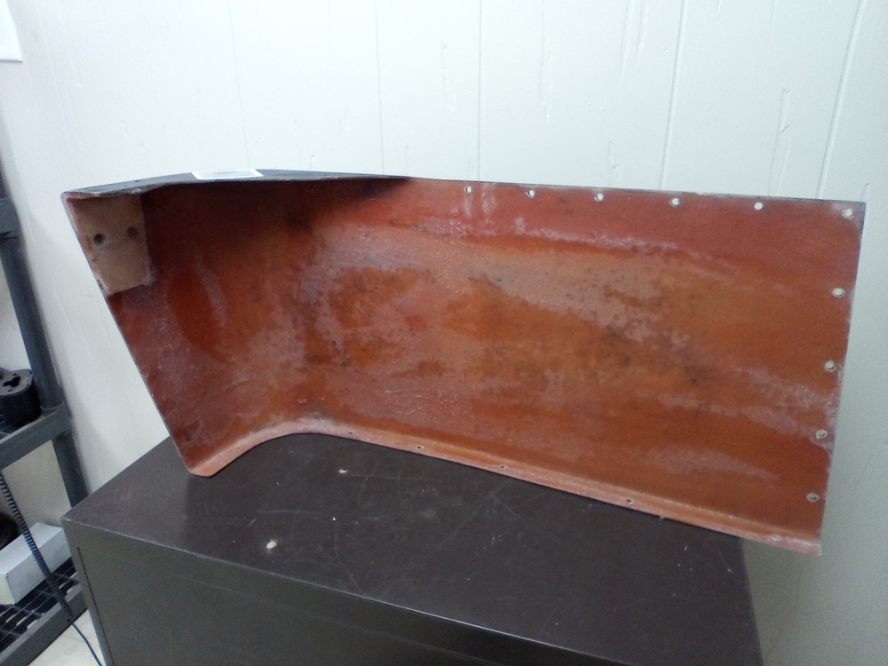 Peterbilt Sleeper Upper Fairing Extender Left Side P/N 29-04059L