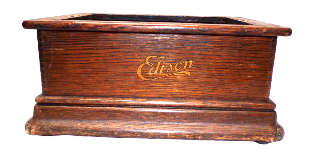 EDISON STANDARD PHONOGRAPH CASE BOTTOM AND FRAME FOR THE MODEL  D , E AND F