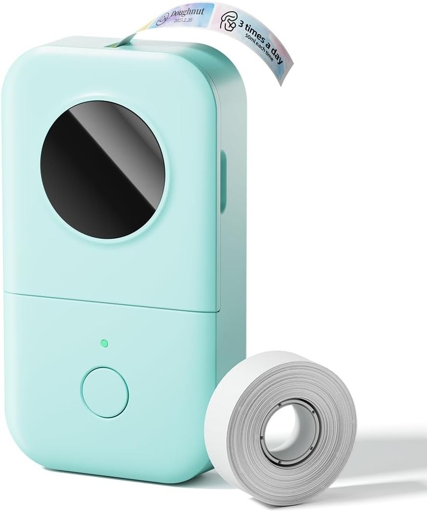D30 Label Maker Machine, Portable Bluetooth Mini Label Printer, Handheld Thermal