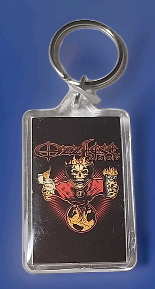 ULTRA RARE OZZY OSBOURNE OZZFEST 2007 MONOWISE LIMITED KEYCHAIN VINTAGE UNUSED