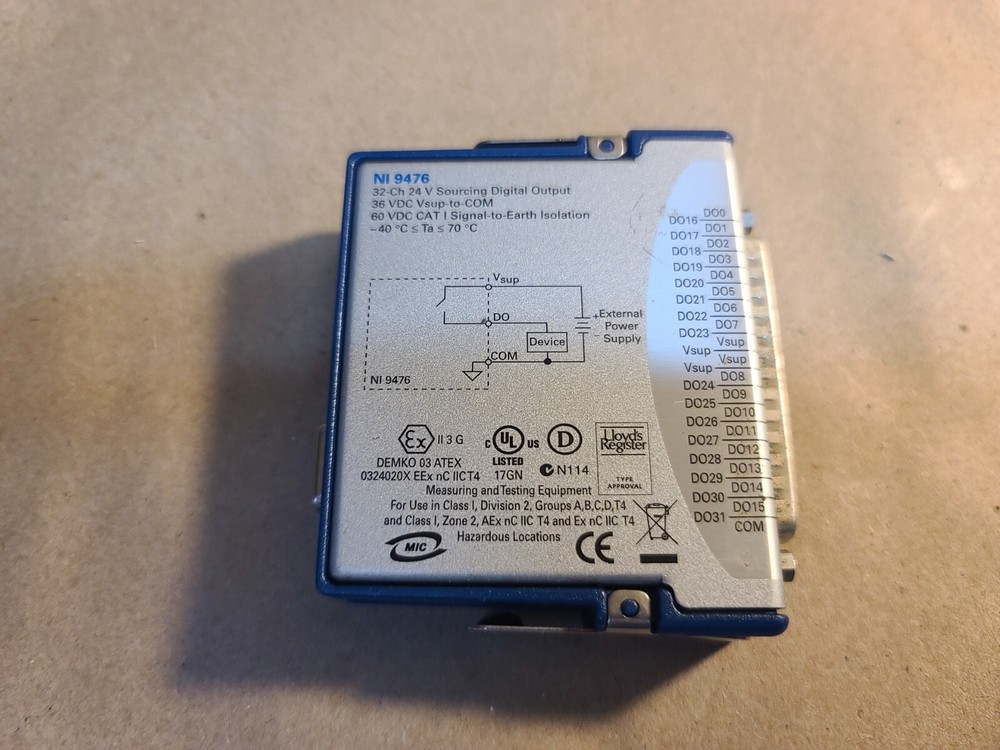 National Instruments cDAQ NI 9476 Digital Output Module D400