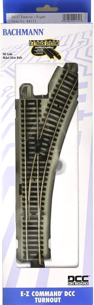 Bachmann E-Z Command ~ DCC Right Hand Turnout Switch ~ HO Scale ~ New ~ 44131