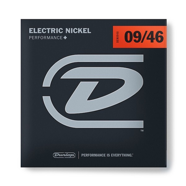Dunlop Performance+ Electric Guitar Strings; gauges 9-46